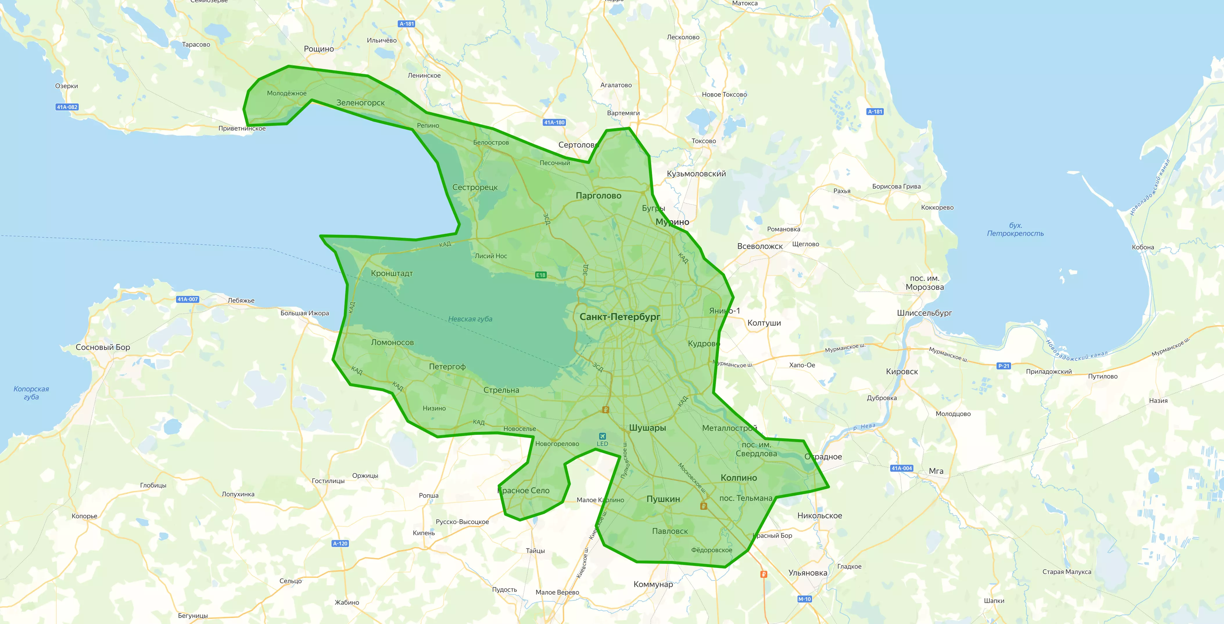 выездной ремонт AEG карта